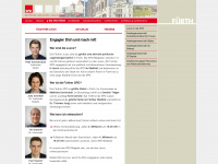 jusos-fuerth.de Webseite Vorschau