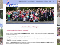 arthrogrypose.fr Webseite Vorschau