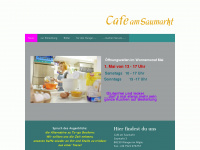 saumarktcafe.de Webseite Vorschau