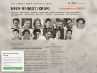 neue-heimat-israel.at Webseite Vorschau