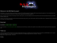dxx-rebirth.com Webseite Vorschau