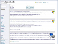 bootdisk.info Webseite Vorschau
