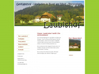 laubishof.de Webseite Vorschau