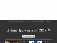 lindener-sv.de Webseite Vorschau