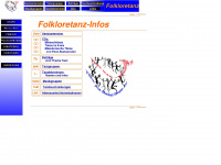 folkloretanz.de Webseite Vorschau