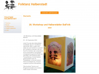 folktanz-halberstadt.de Webseite Vorschau