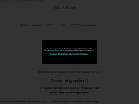 ssc-tanzen.de Webseite Vorschau