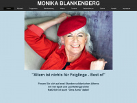 monika-blankenberg.de Webseite Vorschau