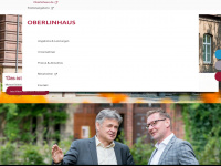 oberlinhaus.de Webseite Vorschau