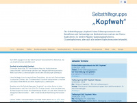 shgkopfweh.at Webseite Vorschau