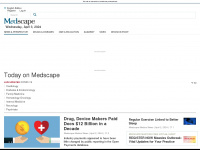 medscape.com Webseite Vorschau