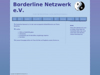 borderline-netzwerk.info Webseite Vorschau