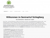 seminarhof-schleglberg.at Webseite Vorschau