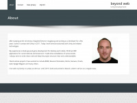 beyond-web.de Webseite Vorschau