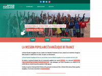 missionpopulaire.org Webseite Vorschau