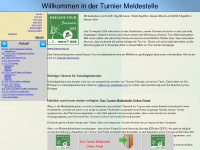 turnier-meldestelle.com Webseite Vorschau