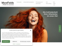 morefields.at Webseite Vorschau