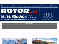 rotor-live.de Webseite Vorschau