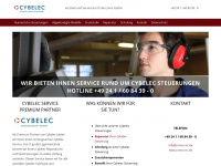 cybelec.de Webseite Vorschau
