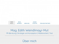 edithweindlmayr.at Webseite Vorschau