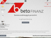 beta-finanz.de Webseite Vorschau