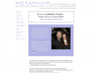 metaphorcontemporaryart.com Webseite Vorschau