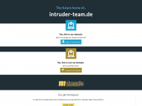 intruder-team.de Webseite Vorschau