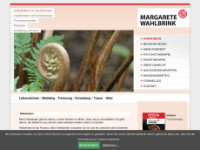 margarete-wahlbrink.de Webseite Vorschau