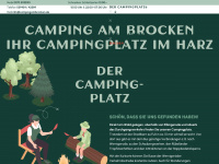 campingambrocken.de Webseite Vorschau