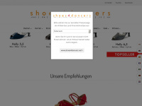 shoes4dancers.net Webseite Vorschau
