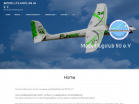 modellflugclub-90.de Webseite Vorschau
