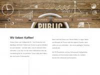 kaffeesatz-pr.de Webseite Vorschau