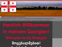 mein-georgien.de Webseite Vorschau