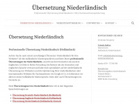 uebersetzung-niederlaendisch.de Webseite Vorschau