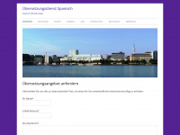 uebersetzungen-net.de Webseite Vorschau