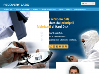 recoverylabs.it Webseite Vorschau