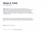 simon-a-frank.com Webseite Vorschau