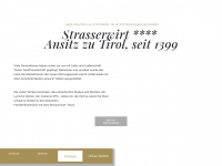 strasserwirt.com Webseite Vorschau