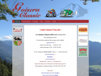 goisern-classic.at Webseite Vorschau