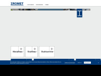 iromet.ch Webseite Vorschau