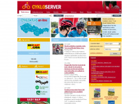 cykloserver.cz Webseite Vorschau