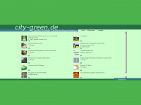 city-green.de Webseite Vorschau
