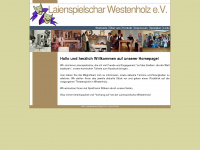 laienspielschar-westenholz.de Webseite Vorschau