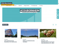 cdu-bornheim.de Webseite Vorschau