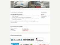 silocontainer.ch Webseite Vorschau