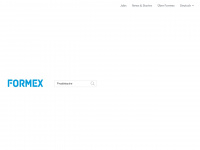formex.ch Webseite Vorschau
