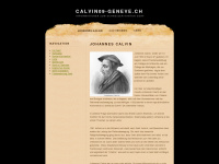 calvin09-geneve.ch Webseite Vorschau