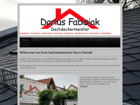 dariusfabisiak.de Webseite Vorschau
