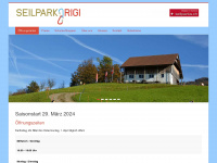 seilpark-rigi.ch Webseite Vorschau