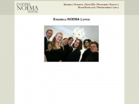 ensemble-noema.de Webseite Vorschau